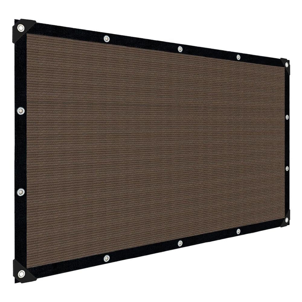 8x10FT Sun Shade Cloth Outdoor Patio Pergola Shade Fabric with Grommets 90% UV Block Privacy Screen Mocha price history on PriceWatchPro