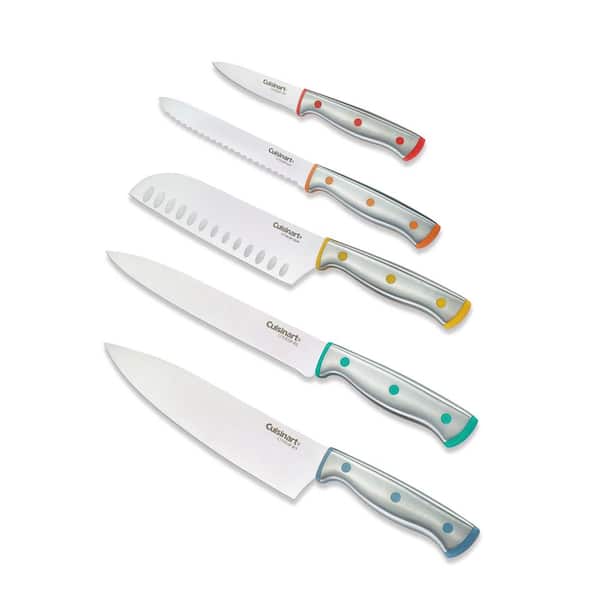 Cuisinart Classic Stainless Steel Santoku Knife Set, 4 Piece