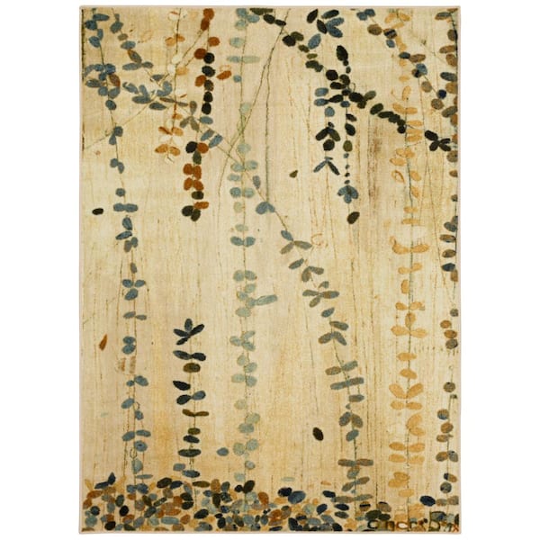 Mohawk Home Trailing Vines Multi 5 ft. x 7 ft. Abstract Area Rug