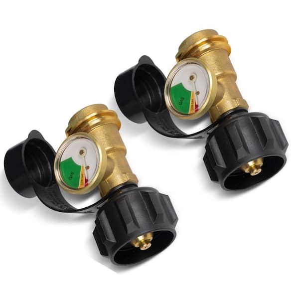 Propane Tank Gauge, Propane Level Indicator Conversion Kits for 5-20LB Tanks(2-Pack)