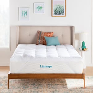 MELLOW 3 in. Queen 5-Zone Memory Foam Mattress Topper with Lavender  Infusion HD-5ZMF-3QL - The Home Depot