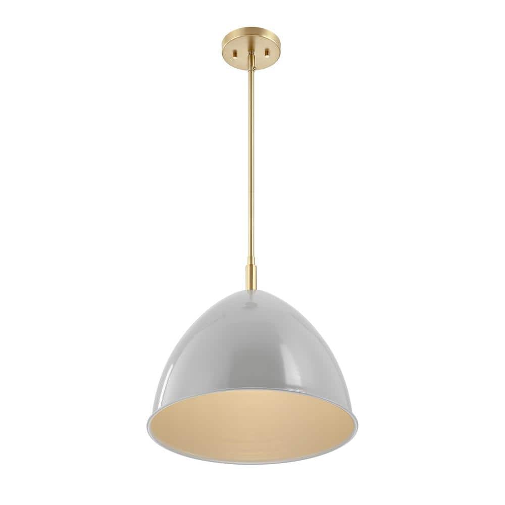 Bilba 15" Gold Modern Retro 1-Light Pendant