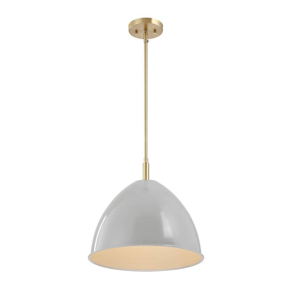 Bilba 15" Gold Modern Retro 1-Light Pendant
