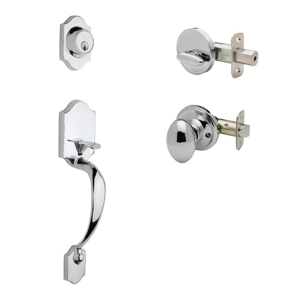 Heritage Polished Stainless Door Handleset and Egg Knob Trim price history on PriceWatchPro