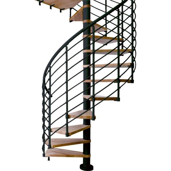 Dolle Oslo 55 in. 14-Tread Spiral Staircase Kit