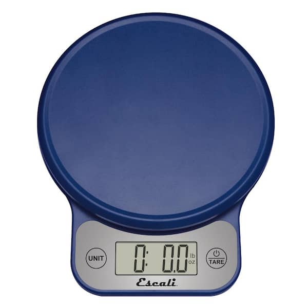 Escali Telero Digital Kitchen Food Scale Blue T136U - The Home Depot