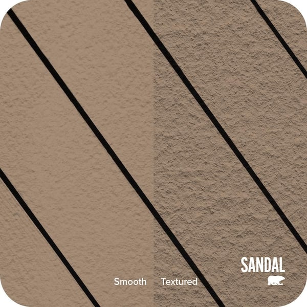 1 gal. #SC-121 Sandal Textured Solid Color Exterior Wood and Concrete Coating