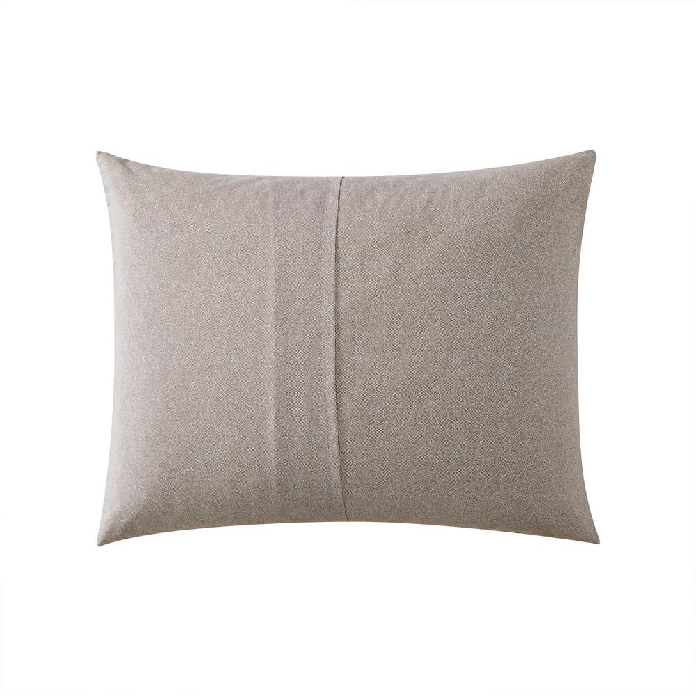 King Size Brown Reversible Cotton Comforter Set
