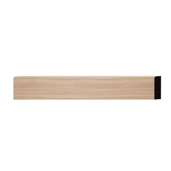 Ekena Millwork WM887 0.38 in. D x 1.25 in. W x 6 in. L Wood (Red Oak) Casing Sample