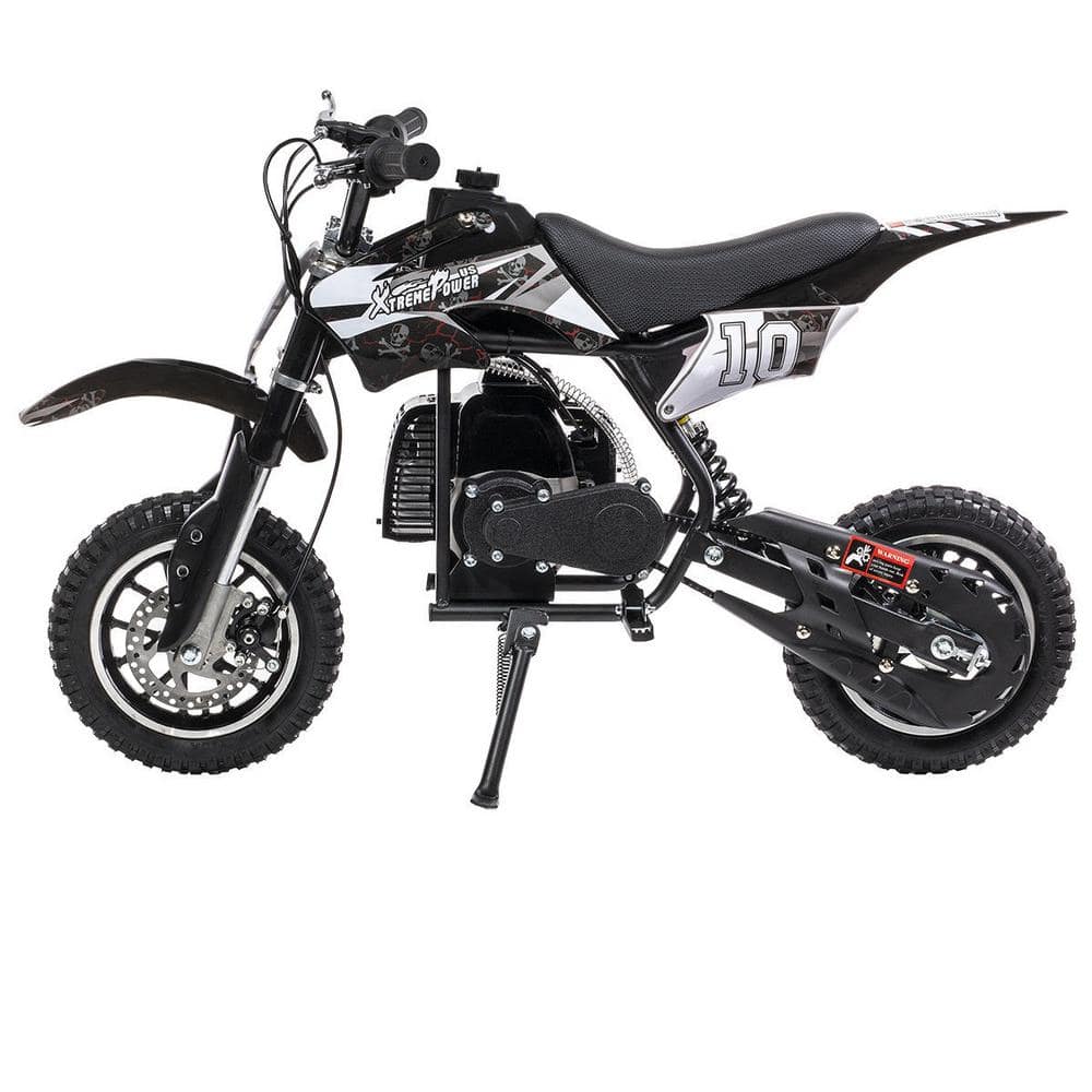 XtremepowerUS 49 cc 2-Stroke Gas Dirt Devil Power Mini Pocket Dirt Bike Dirt Off Road Motorcycle Ride-on Kickstand 99729