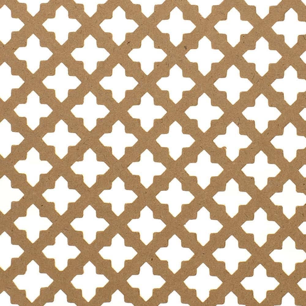 72 in. x 24 in. x 1/8 in. Unfinished Cross Perforated Paintable MDF Screening Panel (3-Pack) price history on PriceWatchPro