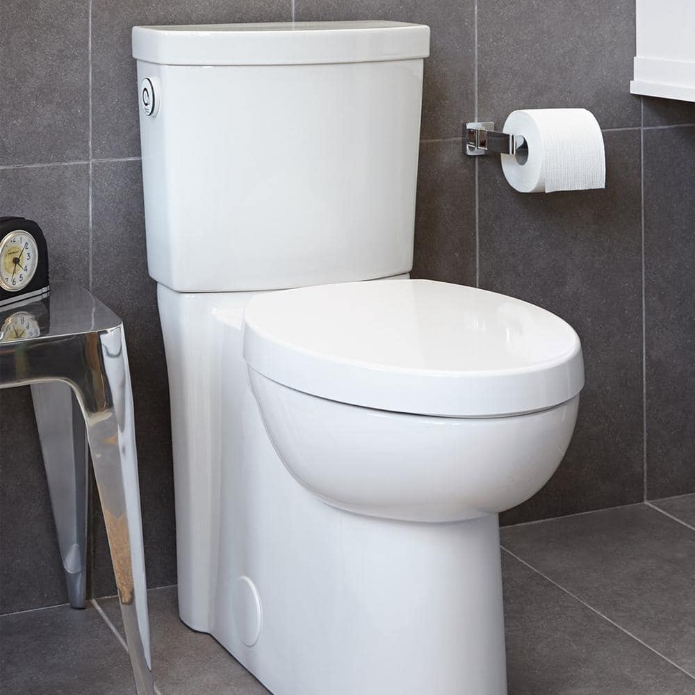 White Ceramic Round Front Tall Height Toilet Bowl