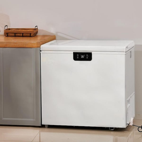 AFAIF 29 qt. Portable Car Freezer with APP Control, Outdoor Refrigerator, 12-Volt, 45-Watt Low Noice Cooler for RV, Boat