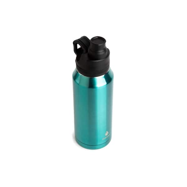 Visol Marina 16 oz. Brushed Gun Metal Double Wall Water Bottle (2-Pack)