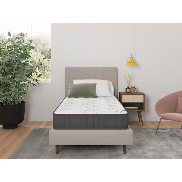 Infinity Twin XL Firm Hybrid 9 in. Mattress Cool Airflow, Edge to Edge Pocket Coil, Bed in a Box, Ottopedic