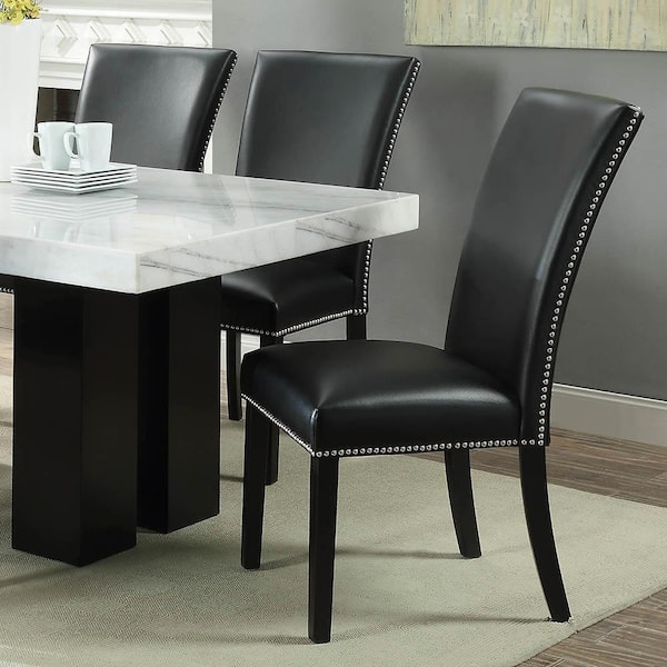 Steve Silver Camila Black Counter Chair (Set of 2)