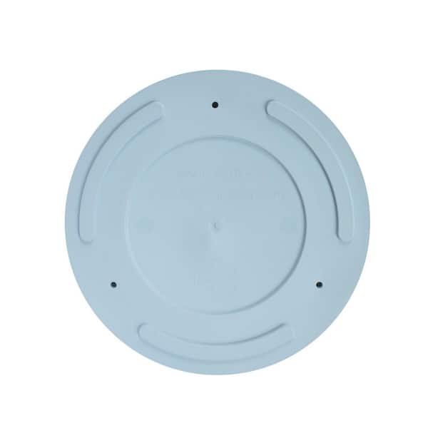 Bloem 8.5 in. H X 9.8 in. D Resin Planter Teal