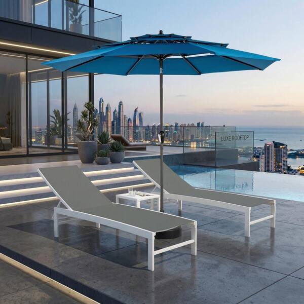 9 foot brown patio umbrella 9' Sunbrella AA Patio Umbrella, Crank Lift, Collar Tilt, Fiberglass Ribs  (CGSCUF908UMB)