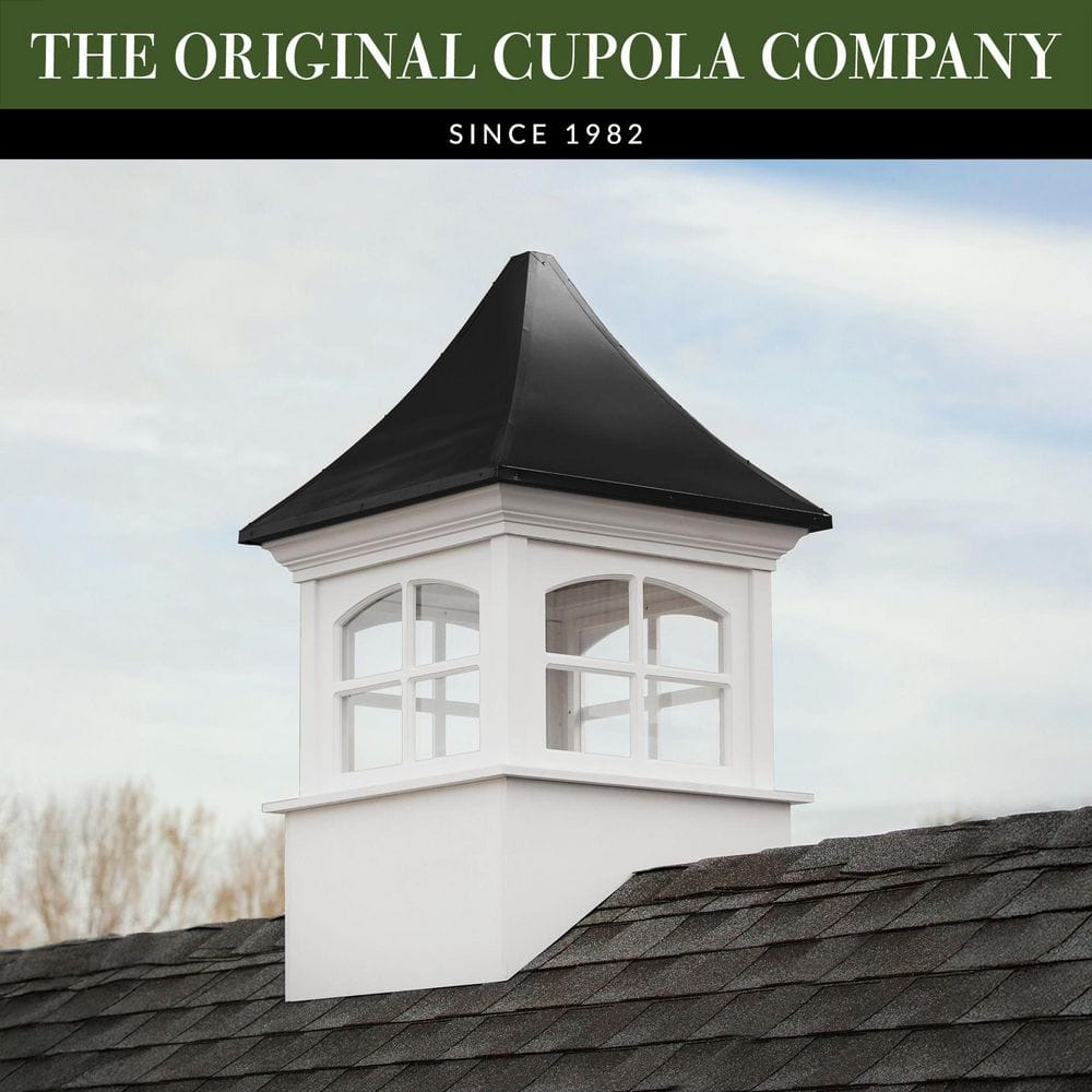 Good Directions Westport 48 in. x 48 in. x 79 in. Vinyl Cupola