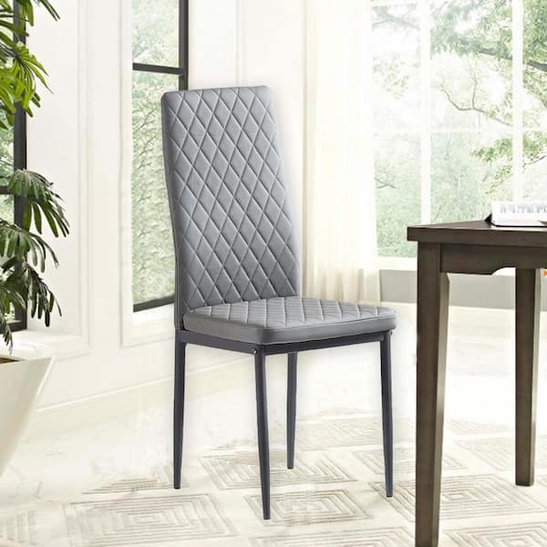 Modern gray dining discount chairs