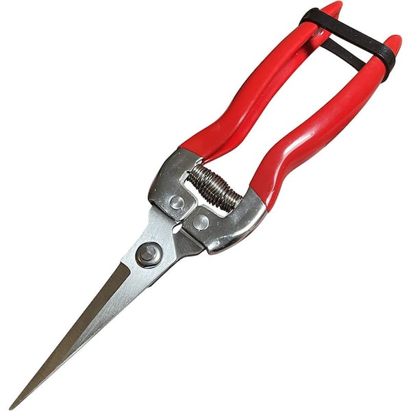 GARDEN GURU 15 in. Metal Handle Hedge Shears Clippers HEDGESHEAR - The Home  Depot