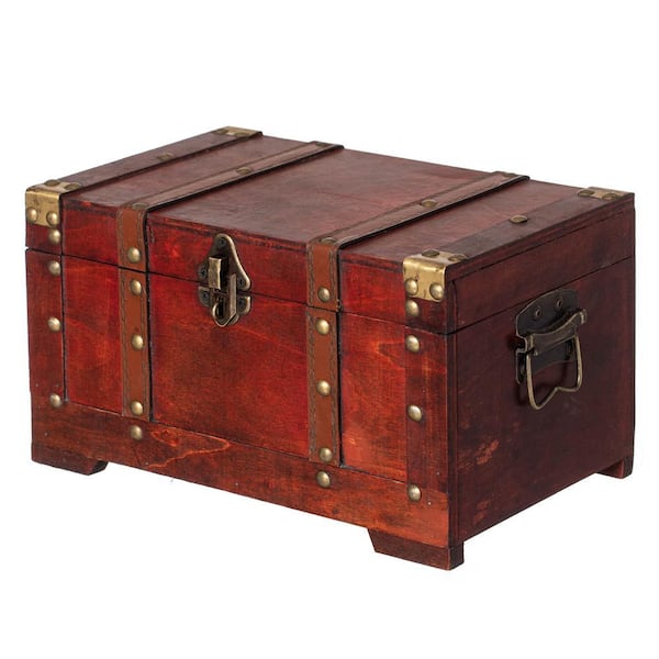 Vintiquewise Multi-Function Vintage-Inspired Small Wooden Storage