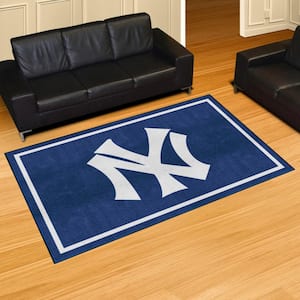 New York Yankees 5ft. x 8 ft. Plush Area Rug
