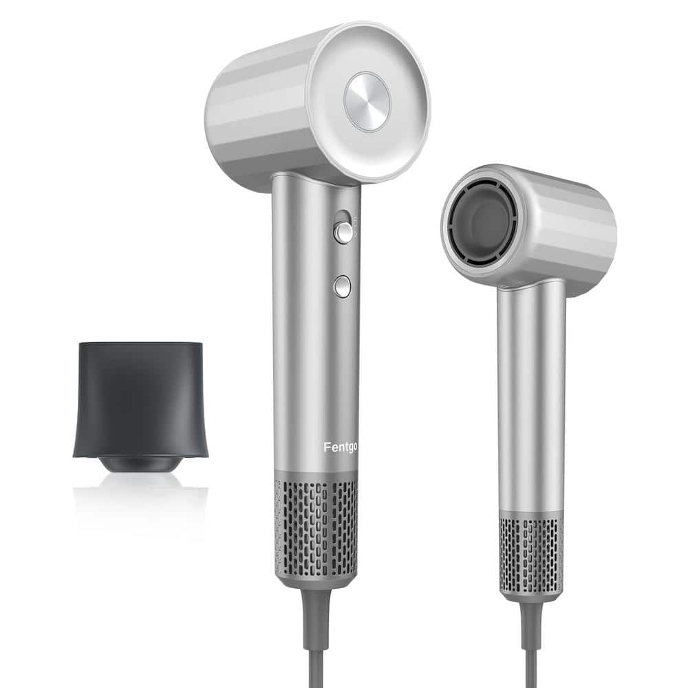 High Speed 1500-Watt Hair Dryer in Gray