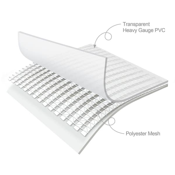 Sea-Thru QuickSet 12 ft. Round 30 in. Deep Inflatable Pool