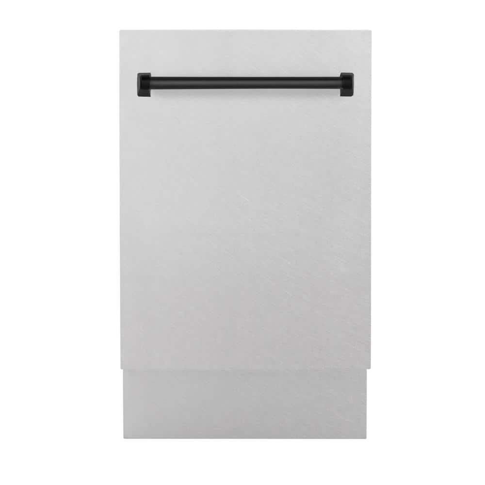 Autograph Edition 18 in. Top Control Tall Tub Dishwasher with 3rd Rack in Fingerprint Resistant Stainless &amp; Matte Black