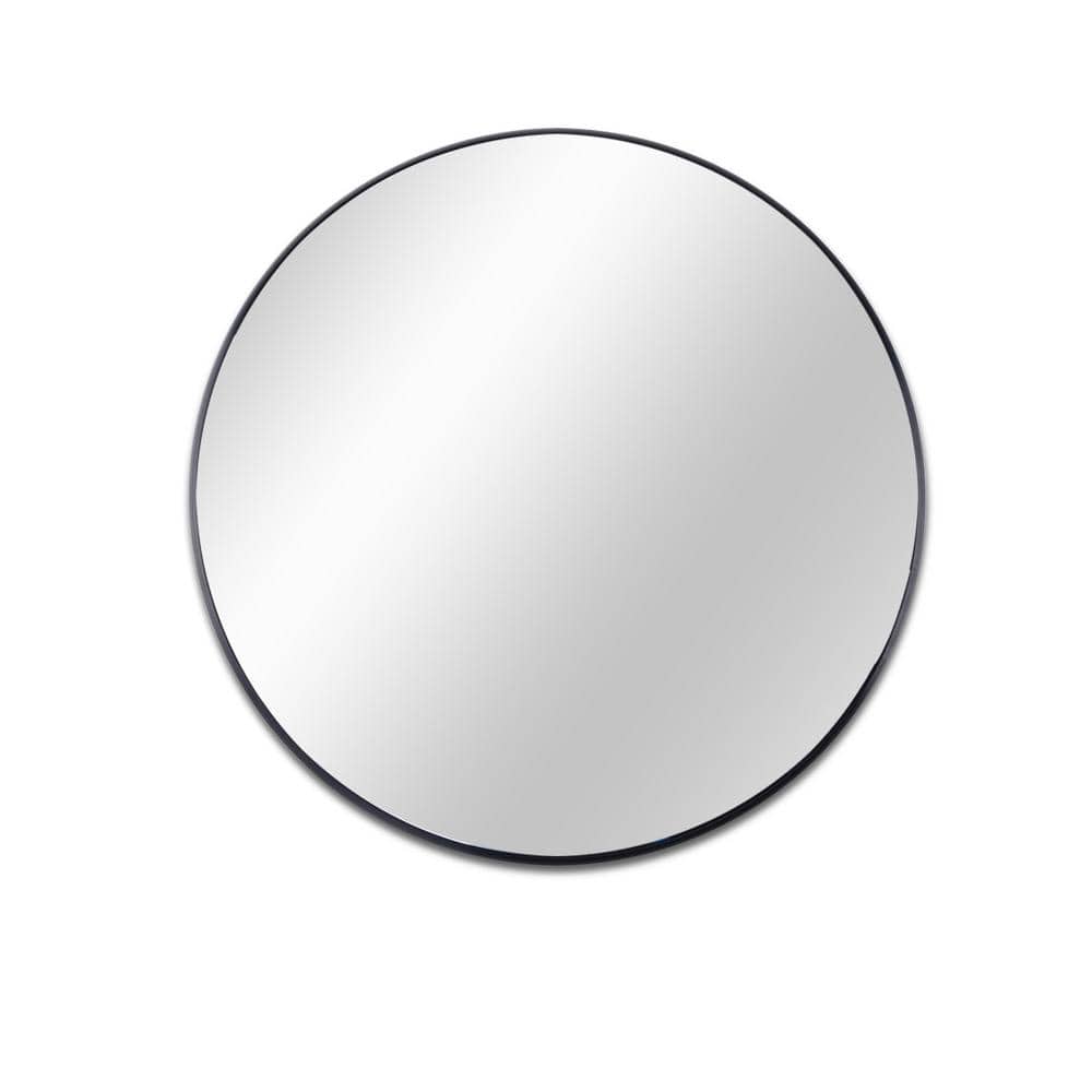 32 in. W x 32 in. H Round Frameless Anti-Fog LED Wall Mounted Bathroom Vani