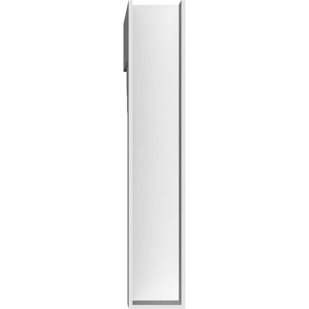 White Architectural Grade PVC Decorative Corbel 12"H x 3"W x 8"D