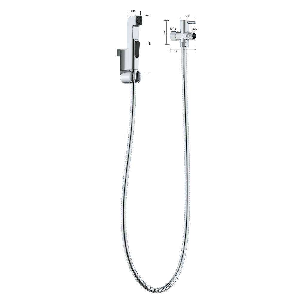 Handheld Sprayer Bidet Attachment with T-Valve Hose Mounting Kit Included price history on PriceWatchPro