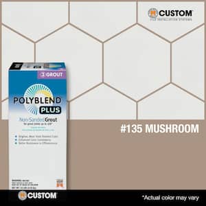 Polyblend Plus #135 Mushroom 10 lb. Unsanded Grout