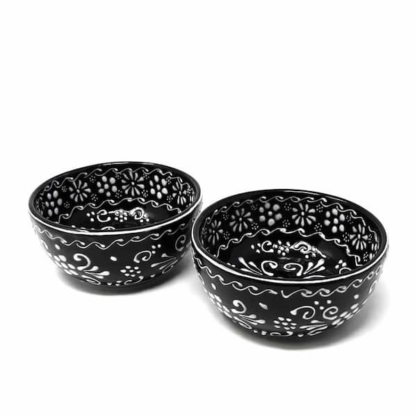 Extra Large Ceramic Bowl Black Organic Pottery Bowl Modern Rustic