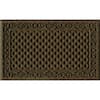 TrafficMaster Brown Solid 18 in. x 30 in. Non-Slip Indoor Outdoor Door Mat