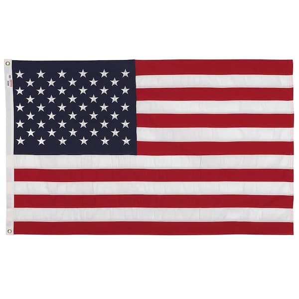 4 ft. x 6 ft. Spun Polyester Commercial United States Flag