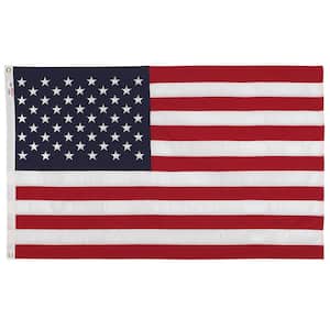5 ft. x 8 ft. Spun Polyester Large Commercial United States Flag