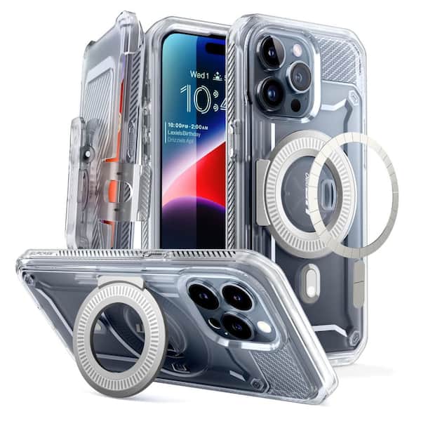 SUPCASE iPhone 15 Pro 6.1 inch Unicorn Beetle PRO MAG Rugged MagSafe Case-Clear