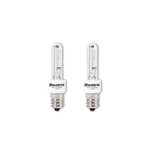 KX-2000 20-Watt T3 Krypton/Xenon Light Bulb with Candelabra Screw (E12) Base, Clear, 2700K (2-Pack)