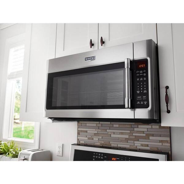 Maytag 2.0 cu. ft. Over the Range Microwave in Fingerprint