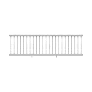 Bella Premier Series 10 ft. x 36 in. White Vinyl Rail Kit with Colonial Balusters