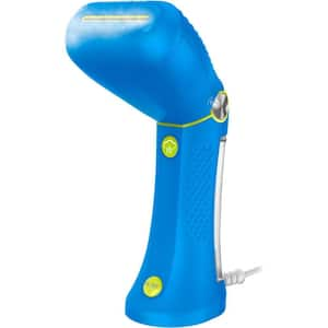 Handheld Travel Garment Clothes Steamer with Dual Voltage and Extreme Steam 1200W in Blue