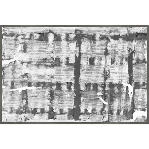 Unbranded "Gateway" by Parvez Taj Floater Framed Canvas Abstract Art Print 40 in. x 60 in.