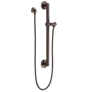 24 in. Adjustable Slide Bar for Handheld Showerheads in Venetian Bronze