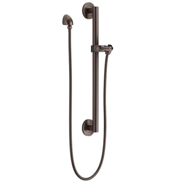 Delta 24 in. Adjustable Slide Bar for Handheld Showerheads in Venetian ...