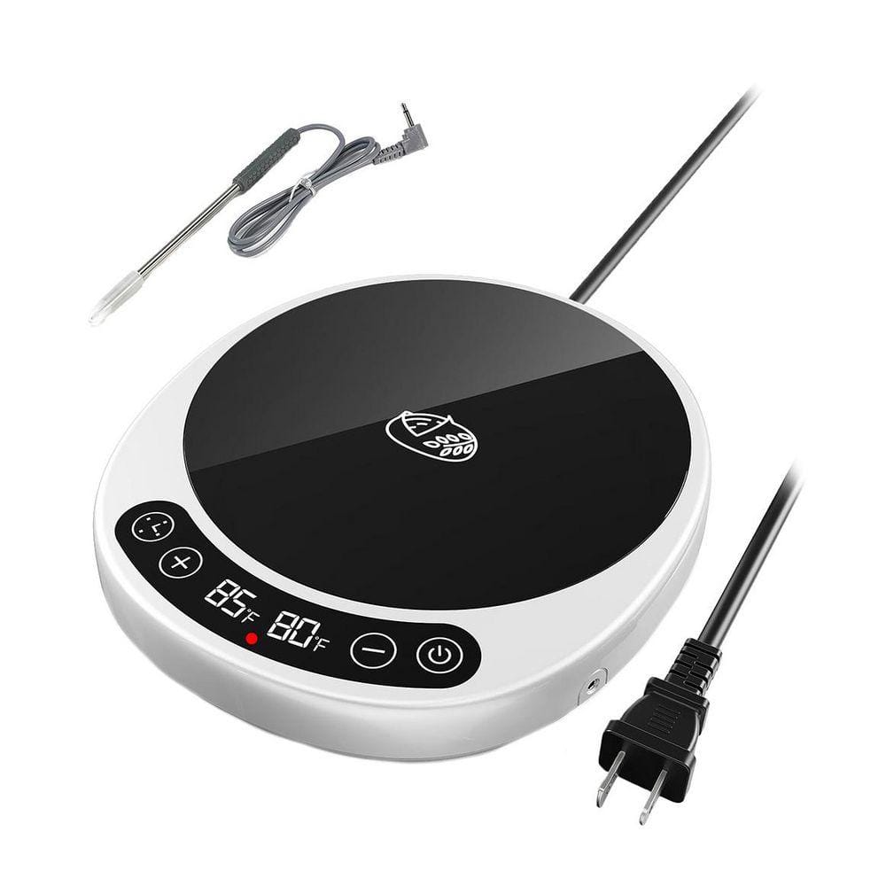 2-in-1 Sourdough Starter Warmer Pro w/ Dough Temperature Probe, 1°F Precision Control, 24H Timer, Real-Time Monitoring