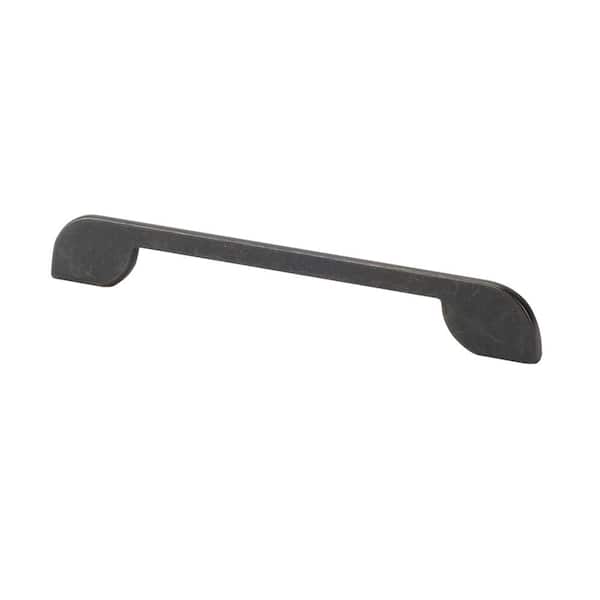 Italian Designs 7.8 in. Center-to-Center Dark Bronze Modern Cabinet Pull