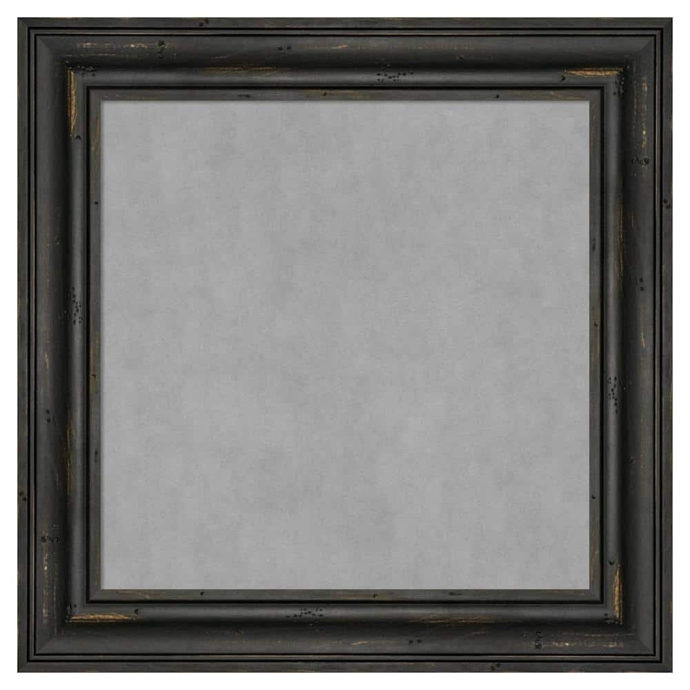 Rustic Pine Black Narrow 15 in. x 15 in. Framed Magnetic Board price history on PriceWatchPro
