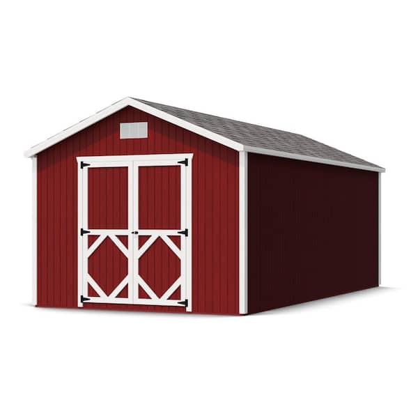 Classic Gable 10 ft. x 20 ft. Outdoor Wood Storage Shed Precut Kit (200 sq. ft.)